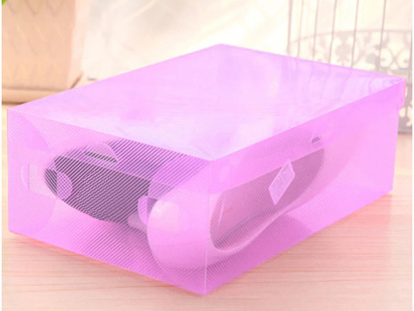 Schuhkarton schuhkarton organiser mehrfarbig transparent 10 stück
