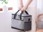 Torba termiczna lunch box jedzenie piknikowa na plażę na picie lodówka 16l