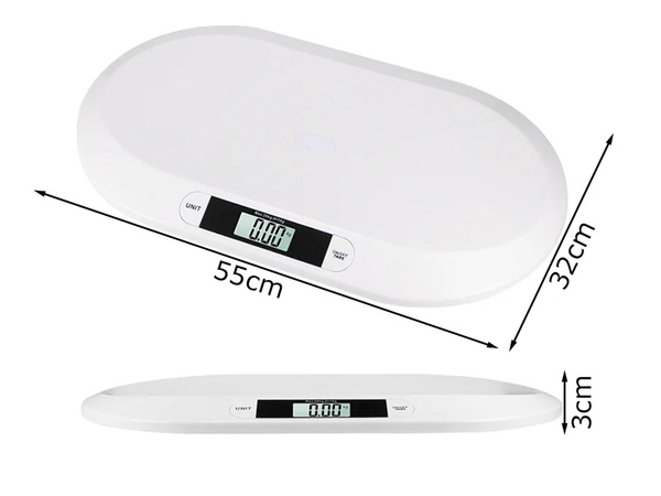 Elektronikus mérleg cseheknek és gyermekeknek 20 kg-ig pontos 10g