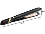 Plancha de pelo cerámica ajustable 2en1 riza y alisa el cabello 140-220°c
