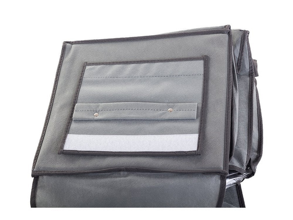 Organizator garderobe viseča polica s 6 policami 120cm