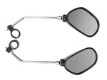 2 x reflector bike mirrors 20-25mm