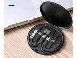 Sada adaptérov usb kábel typ c 4v1 mikro osvetlenie 60w