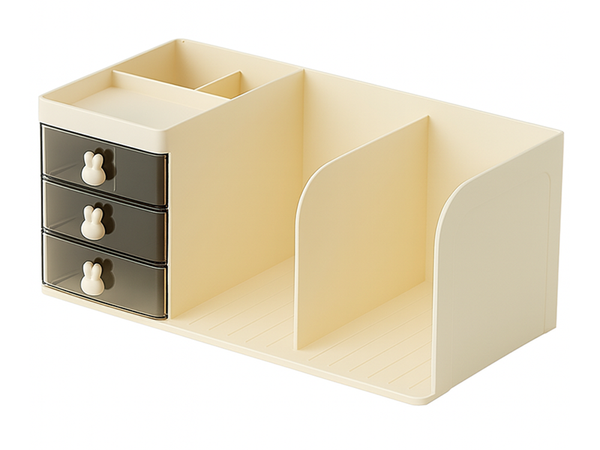 Cabinet organiser desk organiser bookshelves small items drawers