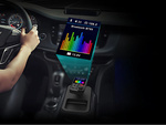 bluetooth siųstuvas 5.0 fm garsiakalbis usb qc tf bass lcd 12-24v