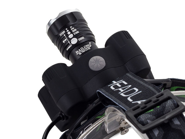 Bailong head torch 5x led + cob cree xm-l3-u3