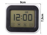 Ceas electronic ceas cu alarmă digitală lcd alarmă display alarmă în picioare