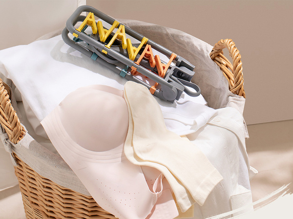 Uscător pentru șosete lenjerie de corp haine agățat 12 clothespins set