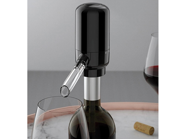 Distributeur de vin électrique pompe à entonnoir led liquide