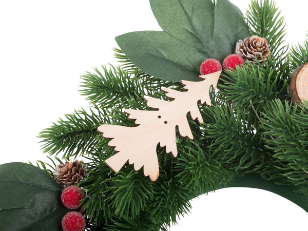 Guirlande décorative de noël décoration de porte à leds décorations de noël