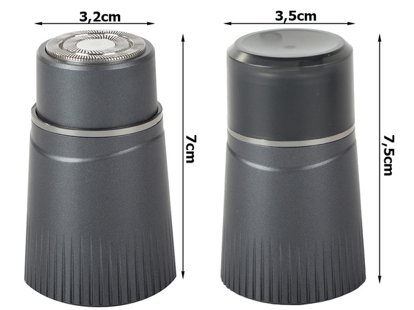 Mini raseerija trimmer habemete trimmer meestele epilaator juhtmeta