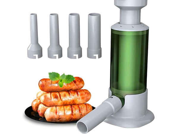 Handwurstfüller mit 4 spitzen vertikale spritzmaschine