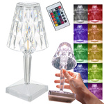 Lauavalgusti led crystal rgb usb kaugjuhtimispult