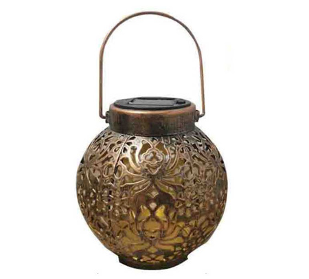 GARTENLAMPE LATERNE BRAUN (24)