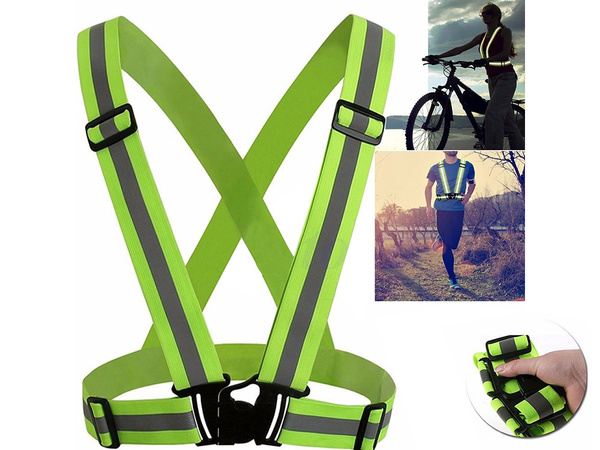 Odsevni pasovi jopič za motorno kolo tek