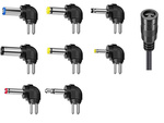 ALIMENTATION UNIVERSELLE CHARGEUR RÉGLABLE MULTITENSION 6 BROCHES 3V-12V
