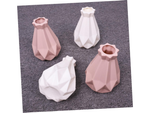 Jarron de plastico flor de esquina, jarron de esquina 20 cm