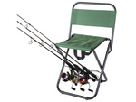 Fishing chair folding backrest with handle
