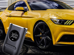 Akumuliatoriaus siurblys dviračio automobilio elektrinis kompresorius 10 barų lcd