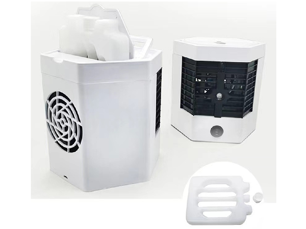 Mini acondicionador de agua portátil humidificador 2en1