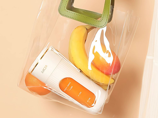 Blender smoothie-k, koktélok és gyümölcslevek készítéséhez, hordozható, USB-s, vezeték nélküli, praktikus