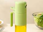 Pulverizador para aceite, aceite de oliva y vinagre, dosificador en spray, 210 ml, pulverizador de vidrio