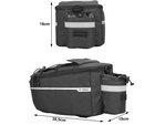 Thermal bicycle bag for carrier pannier