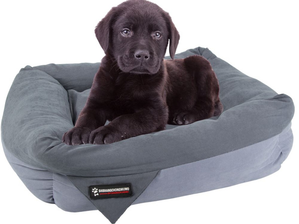Lit pour chien chat lit moelleux canapé coussin moyen