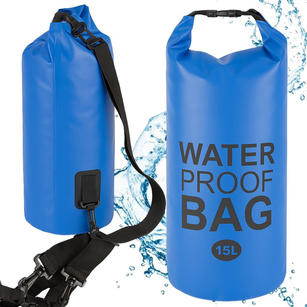 Wasserdichte tasche 15l wasserdichte tasche für kajak wandern rucksack