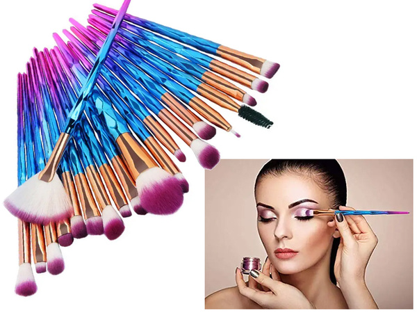 Pinceaux de maquillage set professionnel 20 pièces