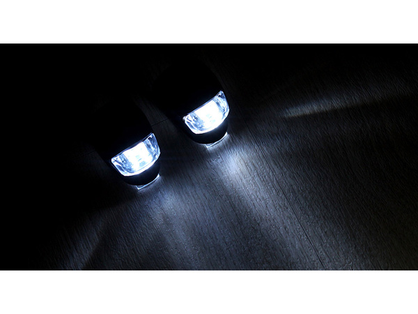 Bike light 2 led predné svetlo 2ks silikónové vodovzdorné