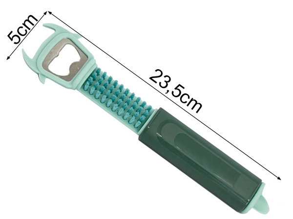 Vertical scraper for vegetables and fruit multifunctional steel scraper