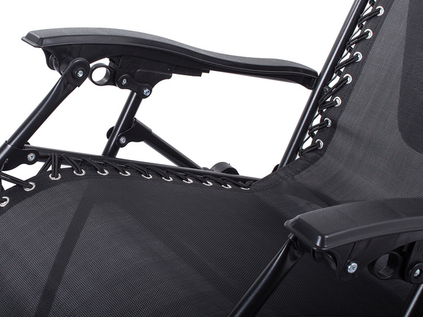 Faltbarer strandstuhl zero gravity 2in1 stuhl mit schirm