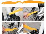 Kit de nettoyage et d'entretien du vélo 7 en 1 brosse à chaîne pour pneus