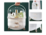 Cosmetics organiser with drawers spacious large handle elegant