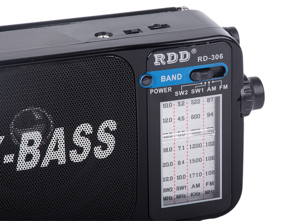 Virtuves radio pārnēsājamais celtniecības akumulators retro antena rokas fm am