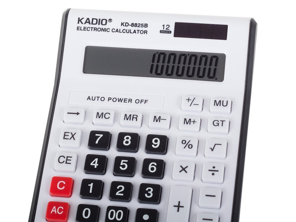Calculator școlar de birou cu cifre mari mare convenabil