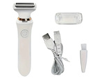 Women's shaver epilator body trimmer usb wet dry aku