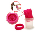 Nettoyeur de pattes en silicone pour chiens petit gobelet