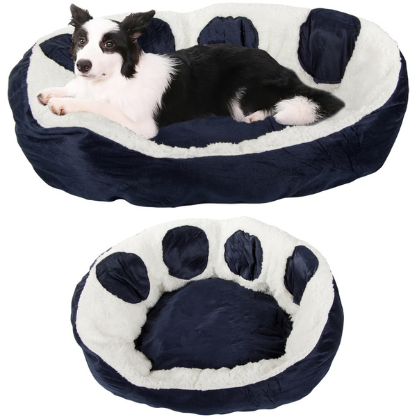 Pat de câine pufos pat de pisică moale 60cm