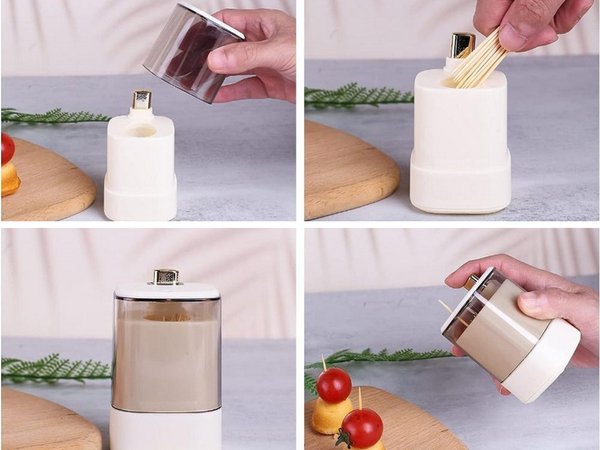 Dantų krapštukų laikiklis dantų krapštukų dozatorius automatinis dozatorius dėžutė