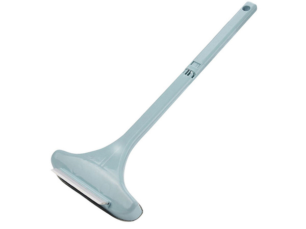 Window cleaning brush wiper 2in1