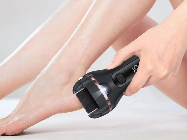 Elektrický pilník na paty bezdrátová bruska velká sada