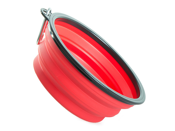 Bolsa plegable de silicona para perros de viaje 800ml