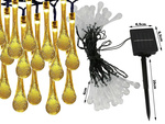 Lumini solare gradina icicle ghirlanda terasa balcon 100 condus