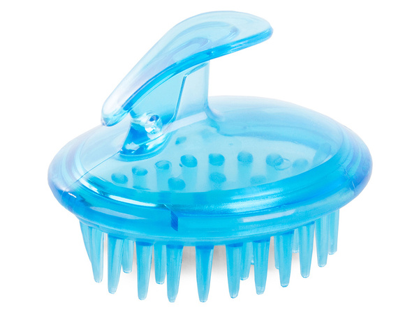 Brosse de massage en silicone pour le lavage de la tête et du corps