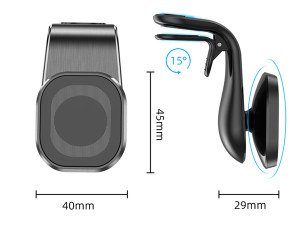 Mágneses autós tartó telefonrácshoz