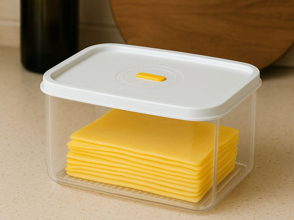 Food container with lid airtight kitchen organiser 2.5l 2500ml