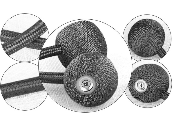 Dekoratívne klipy na záclony magneticky silné