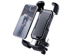 Anti-shock bicycle handlebar phone holder